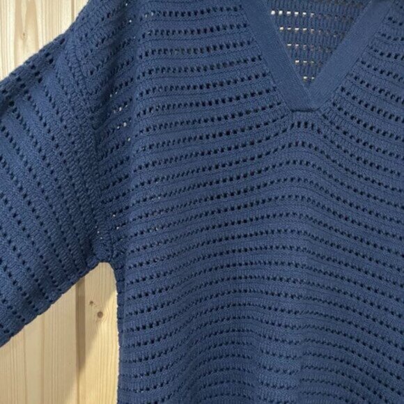 5/$20 NEW 2X (20W) Women's Open Stitch Sweater - Picture 2 of 4